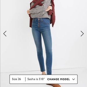 Madewell jeans 27